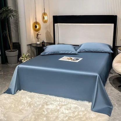 Premium Hotel Quality 1Pc Flat Sheet or pillow cases 1000TC Egyptian Cotton, Luxury Bedding Wrinkle, Stain and Fade Resistant - Homevalley.co.uk