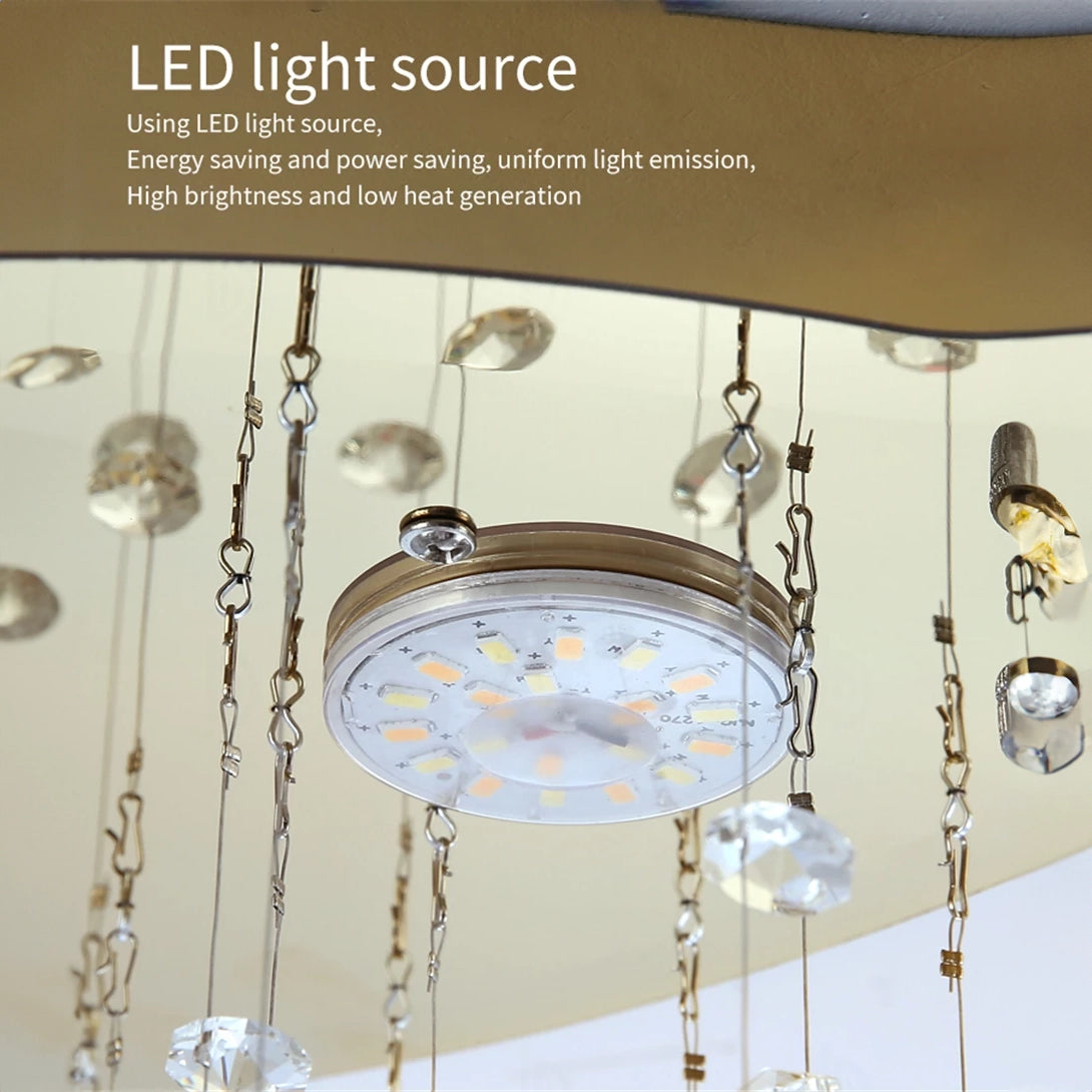 Raindrops Luxury Crystal Chandelier - Homevalley.co.uk