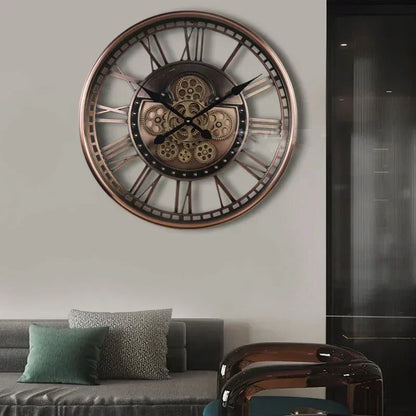 Large Round Wall Clock - Homevalley.co.uk