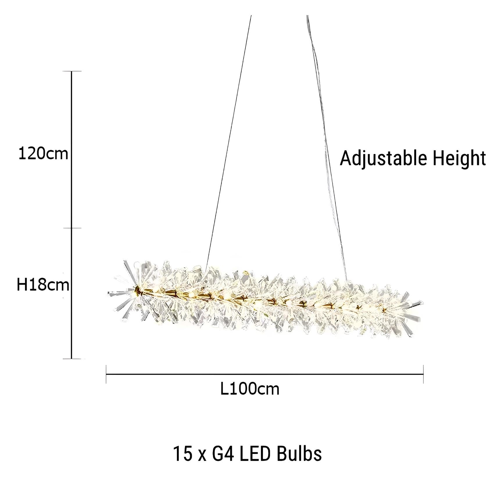 Nordic Round Crystal Chandelier - Homevalley.co.uk