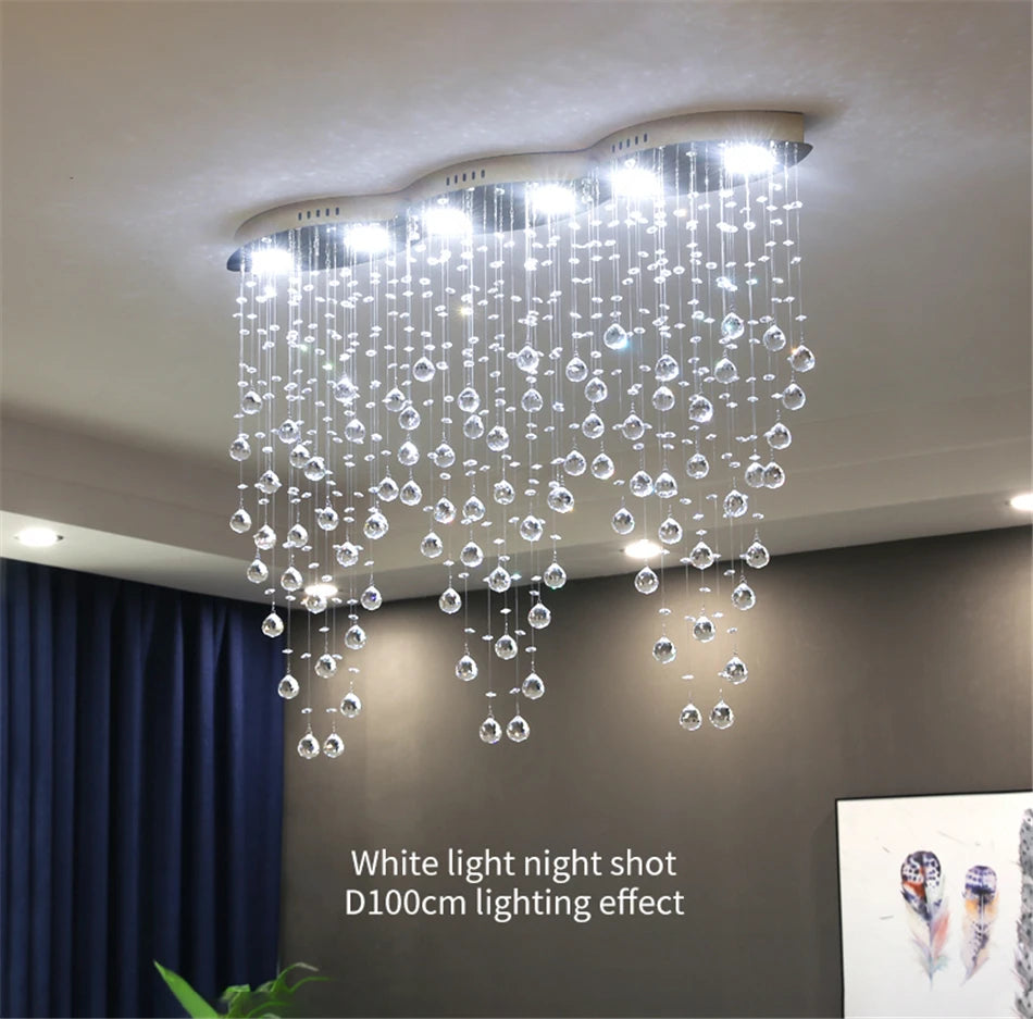 Raindrops Luxury Crystal Chandelier - Homevalley.co.uk