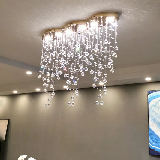Raindrops Luxury Crystal Chandelier - Homevalley.co.uk