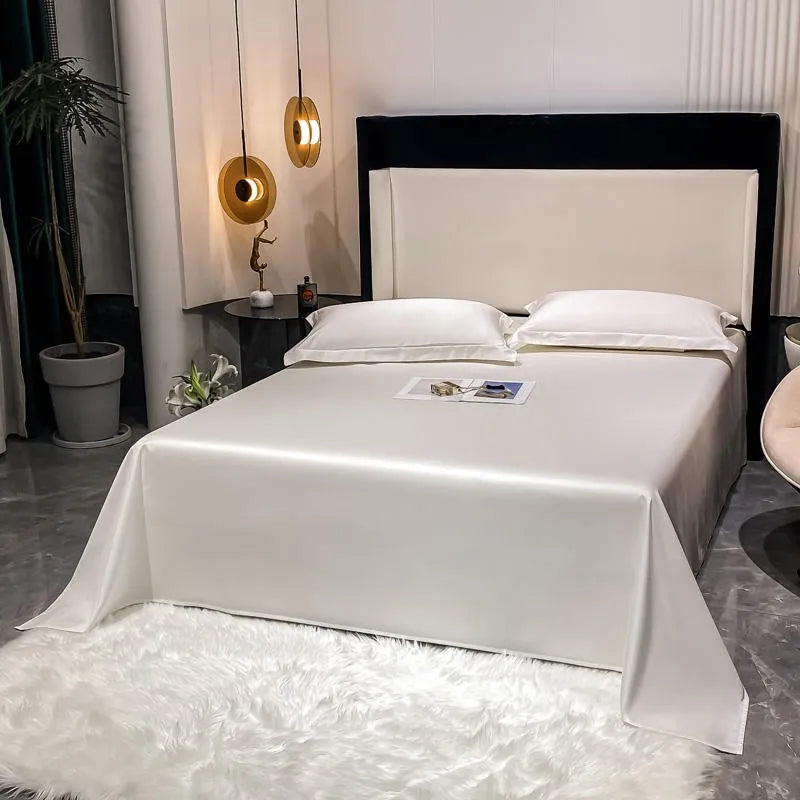 Premium Hotel Quality 1Pc Flat Sheet or pillow cases 1000TC Egyptian Cotton, Luxury Bedding Wrinkle, Stain and Fade Resistant - Homevalley.co.uk