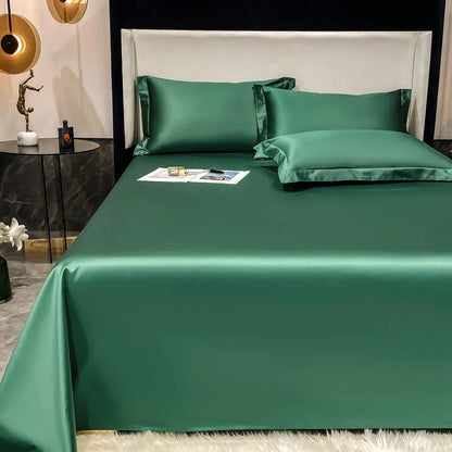 Premium Hotel Quality 1Pc Flat Sheet or pillow cases 1000TC Egyptian Cotton, Luxury Bedding Wrinkle, Stain and Fade Resistant - Homevalley.co.uk