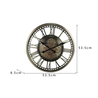Large Round Wall Clock - Homevalley.co.uk