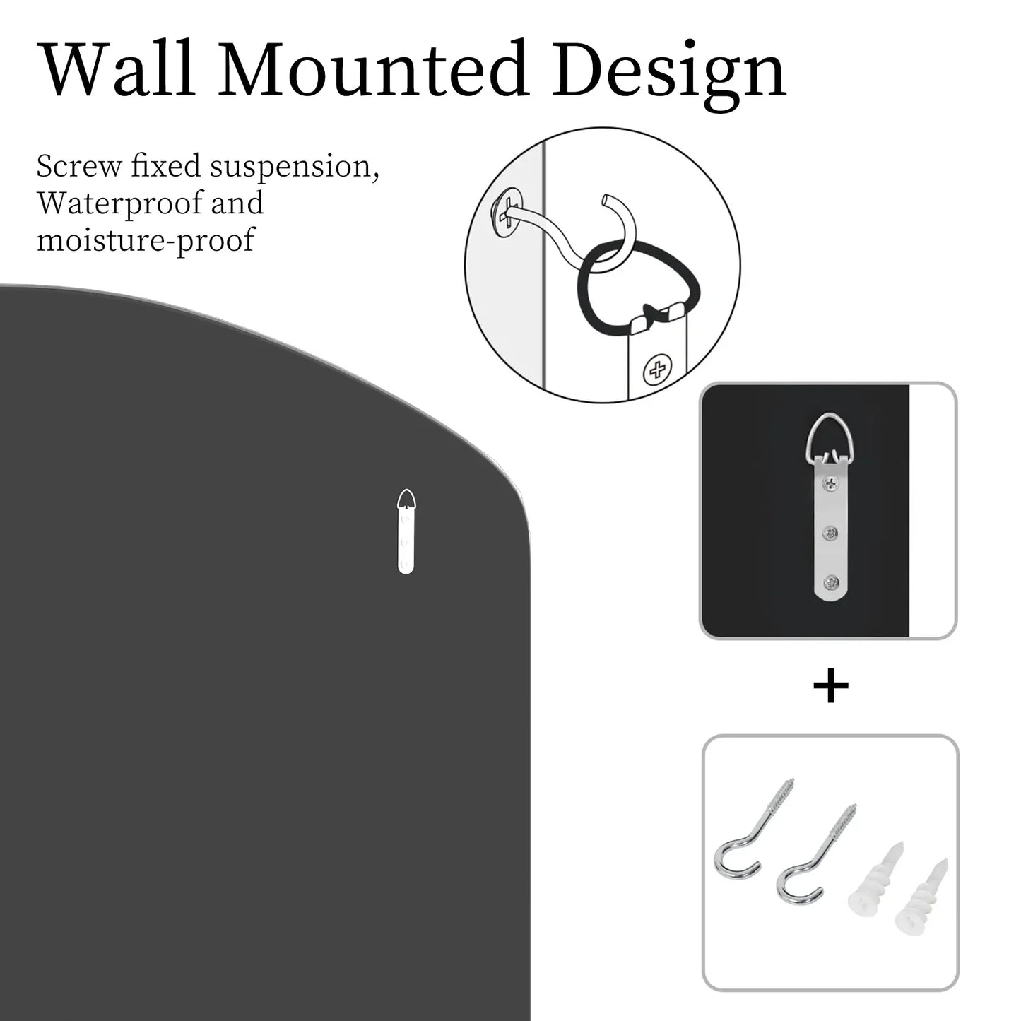 Extra Large Arched Wall Mirror