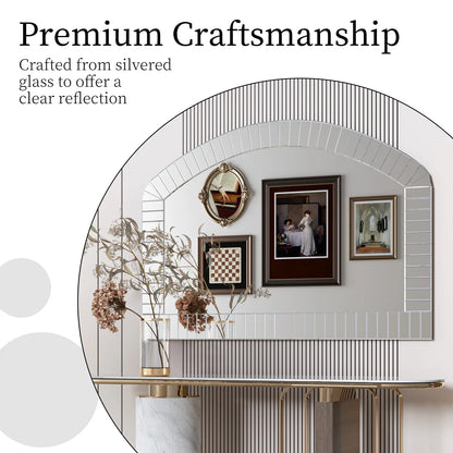 Extra Large Arched Wall Mirror