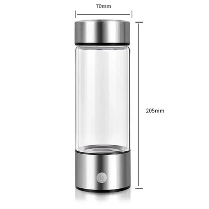 Portable Hydrogen-Rich Water Cup – Alkaline Ionizer Bottle & Antioxidant Hydrogen Water Generator with Titanium Filter