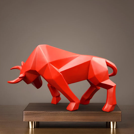 Abstract Bull Figurine - Homevalley.co.uk