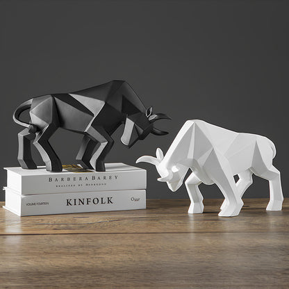 Abstract Bull Figurine - Homevalley.co.uk