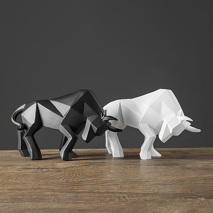 Abstract Bull Figurine - Homevalley.co.uk