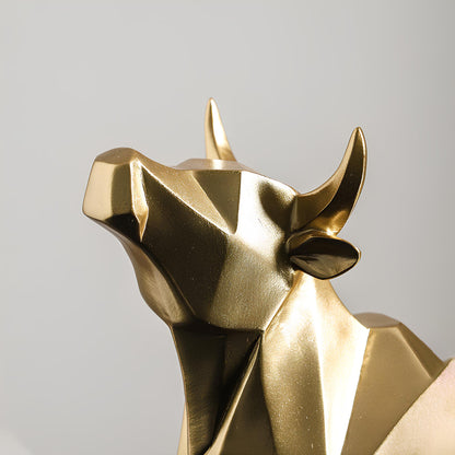 Abstract Bull Figurine - Homevalley.co.uk