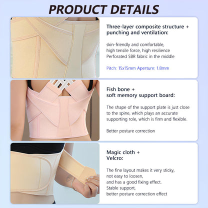 Adjustable Back Posture Corrector - Homevalley.co.uk
