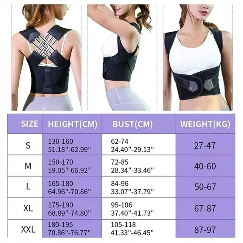 Adjustable Posture Corrector - Homevalley.co.uk