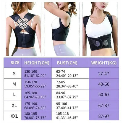 Adjustable Posture Corrector - Homevalley.co.uk