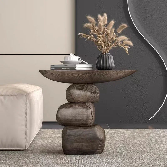 Alien Art Round Side End Table - Homevalley.co.uk