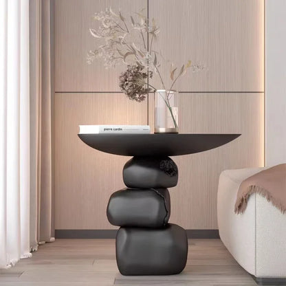 Alien Art Round Side End Table - Homevalley.co.uk