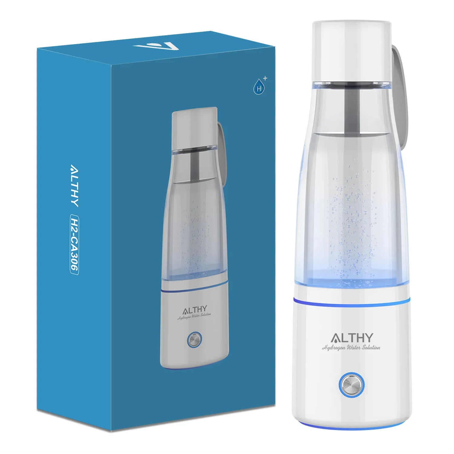 ALTHY Premium Molecular Hydrogen Water Generator Bottle DuPont SPE+PEM - Homevalley.co.uk