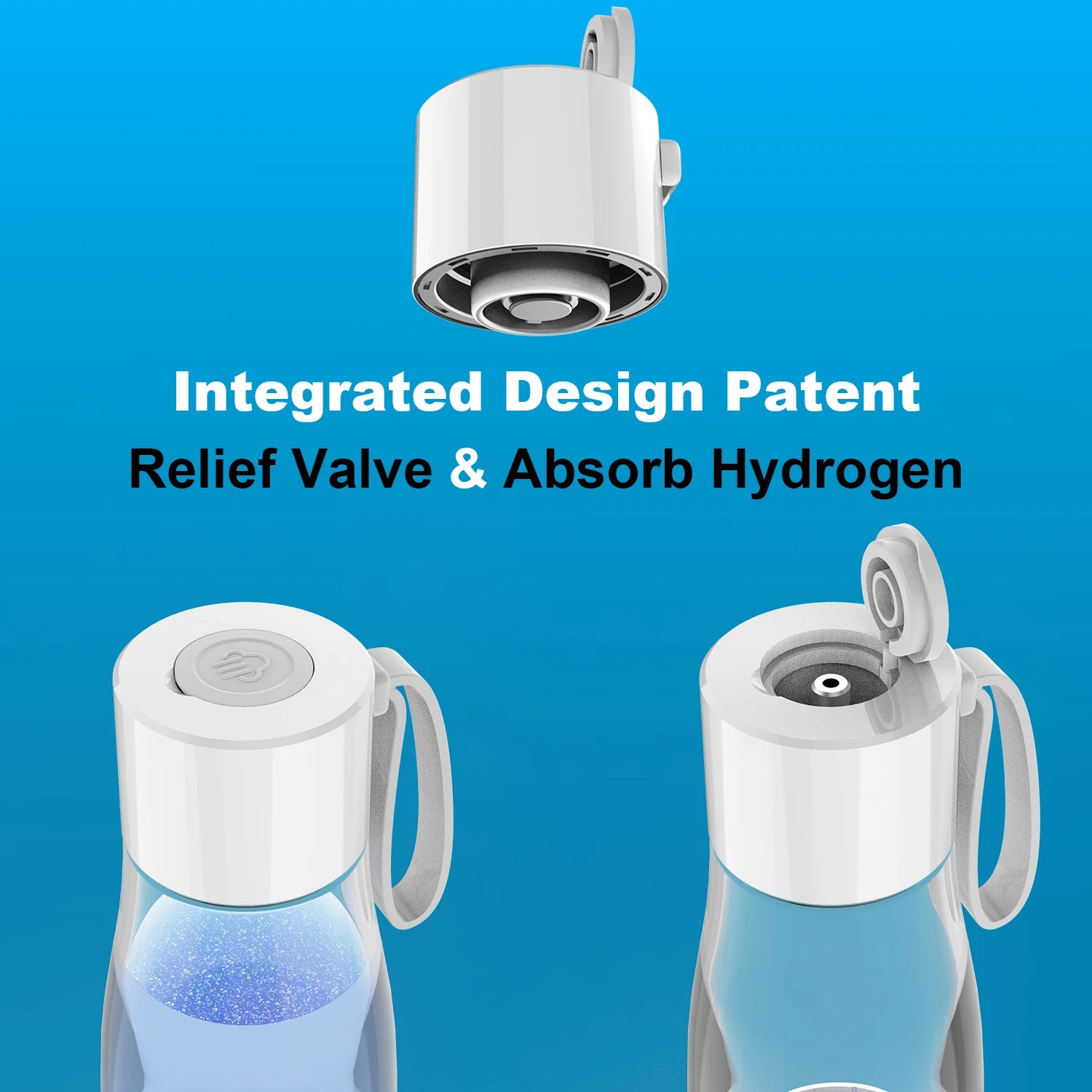 ALTHY Premium Molecular Hydrogen Water Generator Bottle DuPont SPE+PEM - Homevalley.co.uk