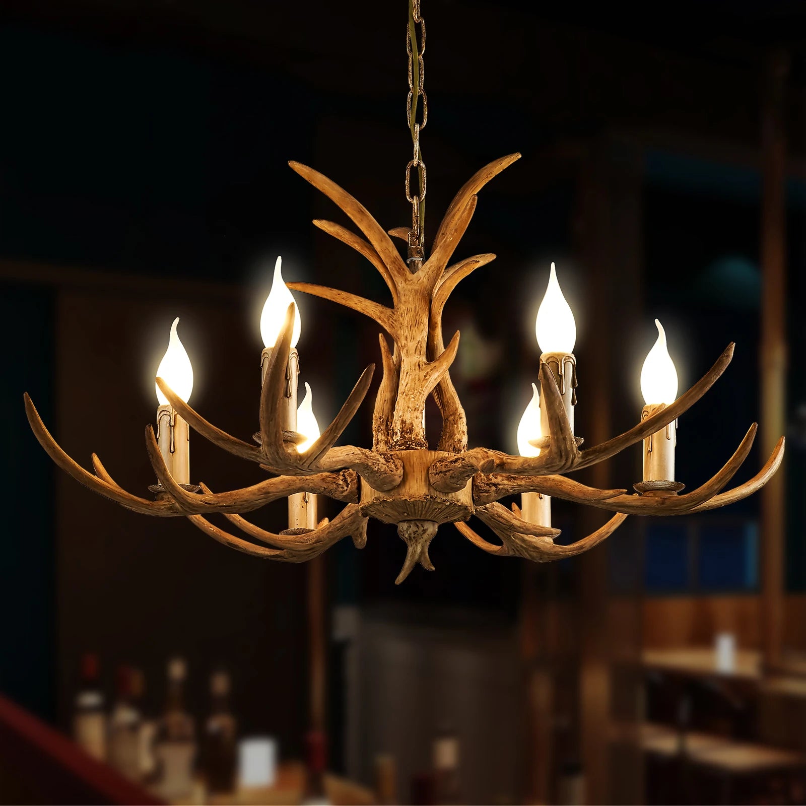 Antler Ceiling Chandelier - Homevalley.co.uk