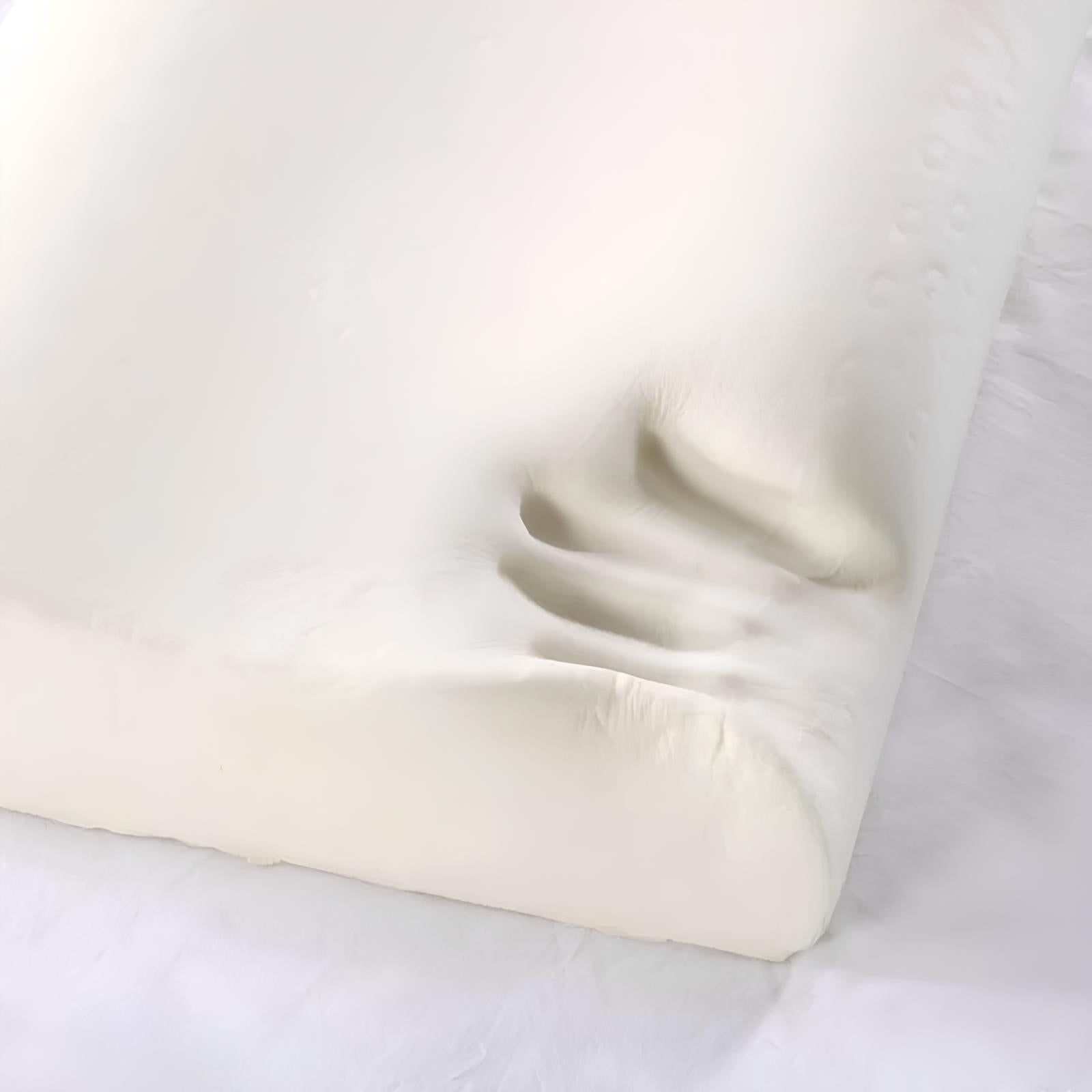 Bamboo Fiber Slow Rebound Memory Foam Orthopedic Pillow - Homevalley.co.uk