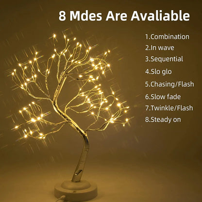 Bonsai Tree Bedside Table Lamp - Homevalley.co.uk