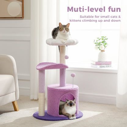 Cat House and Scratching Post - Homevalley.co.uk