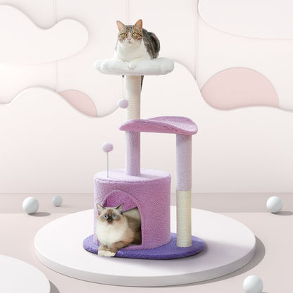 Cat House and Scratching Post - Homevalley.co.uk