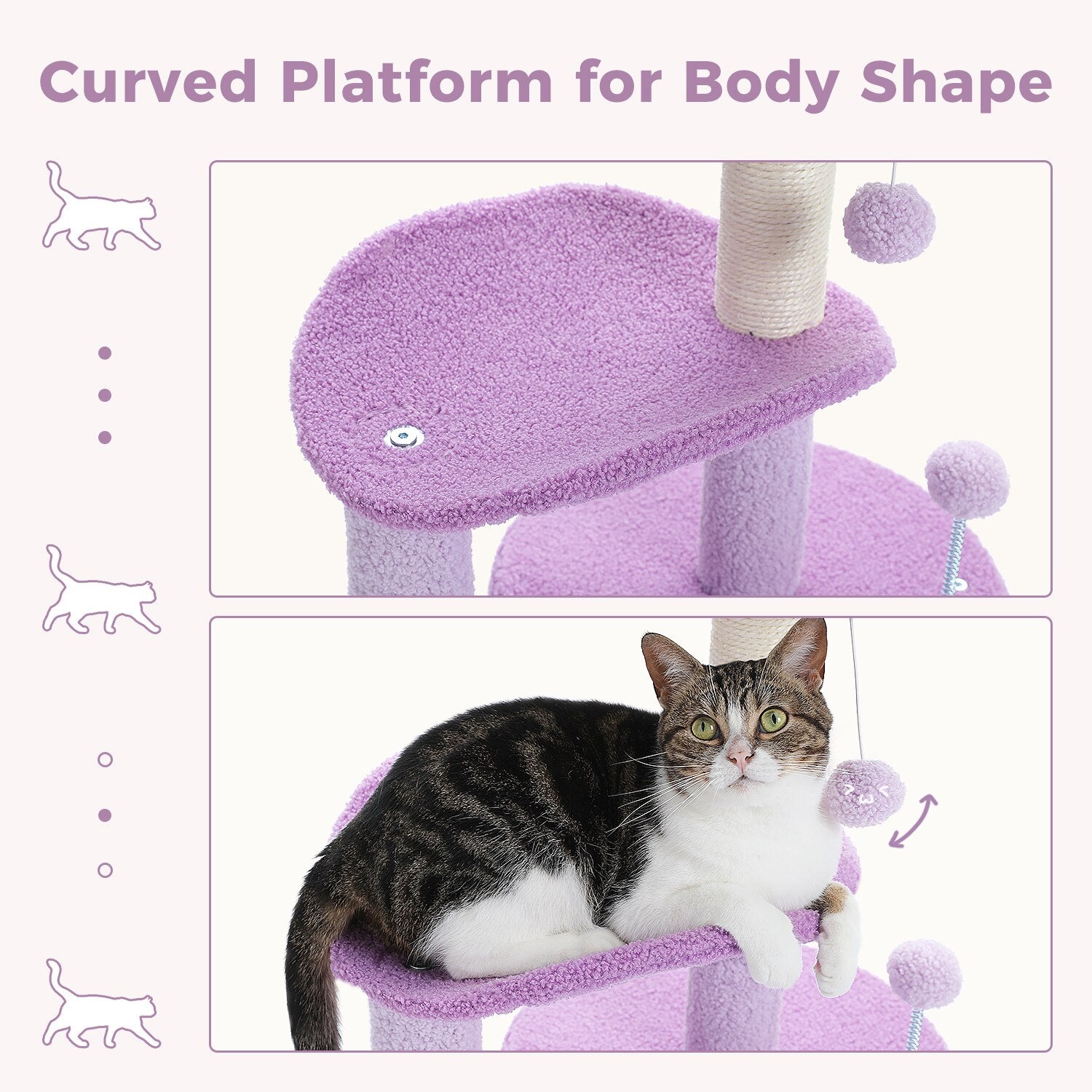 Cat House and Scratching Post - Homevalley.co.uk