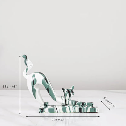 Cats Figurines Ornaments Set of 3 - Homevalley.co.uk