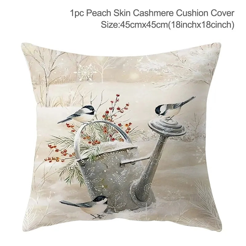 Christmas Design Cushion Cover - Homevalley.co.uk