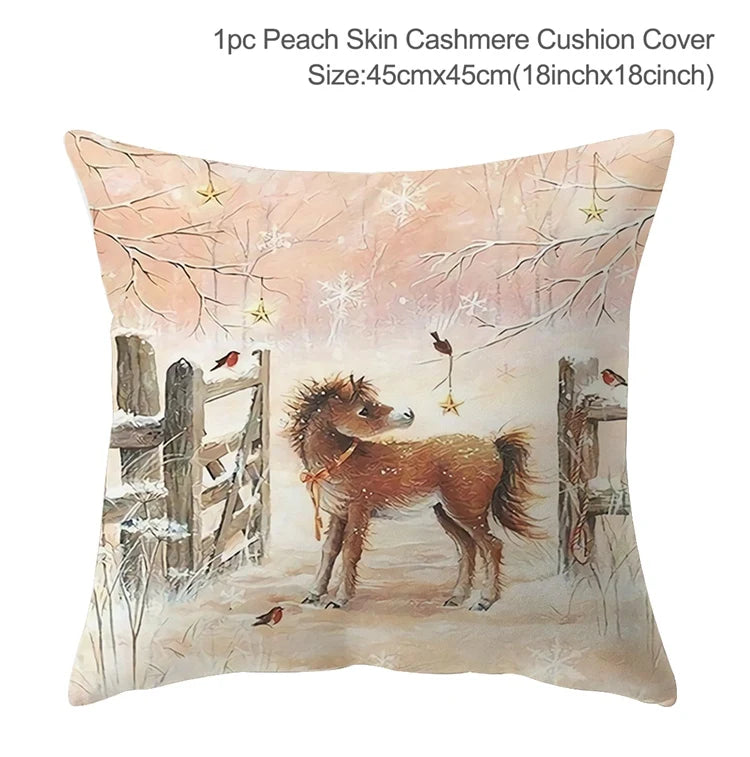 ChristmasDesign Decorative Cushion Cover, 45 x45 cm - Homevalley.co.uk