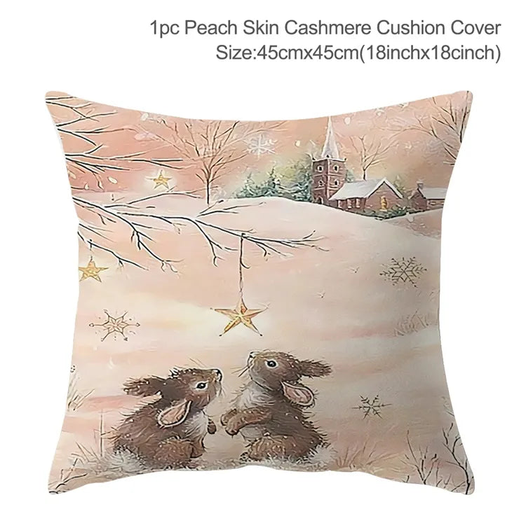 ChristmasDesign Decorative Cushion Cover, 45 x45 cm - Homevalley.co.uk
