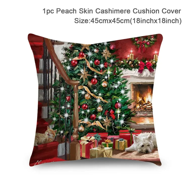 ChristmasDesign Decorative Cushion Cover, 45 x45 cm - Homevalley.co.uk
