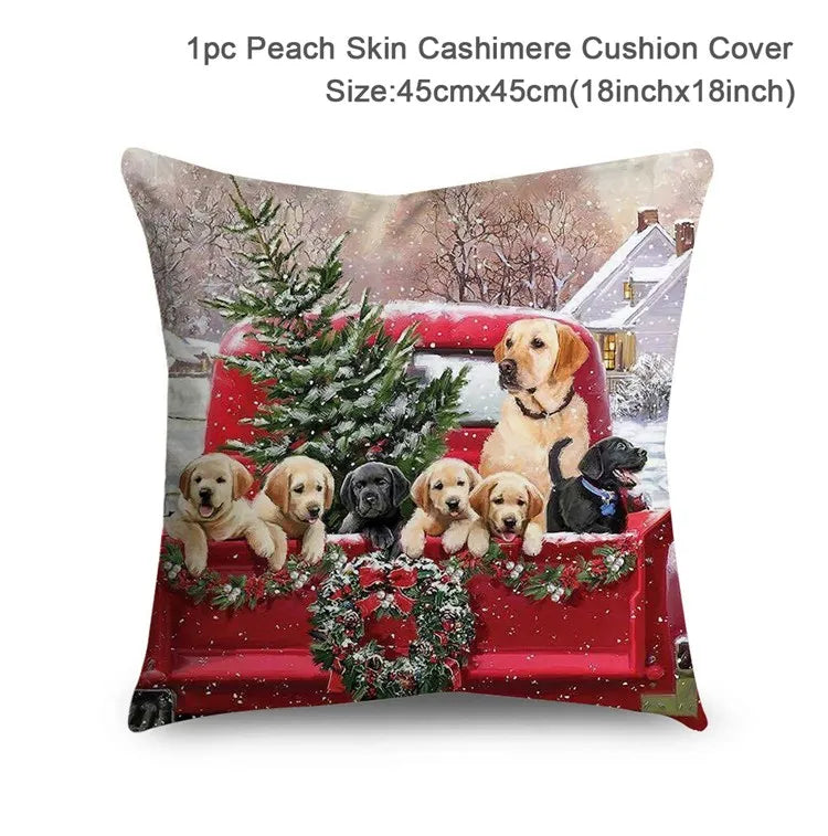 ChristmasDesign Decorative Cushion Cover, 45 x45 cm - Homevalley.co.uk