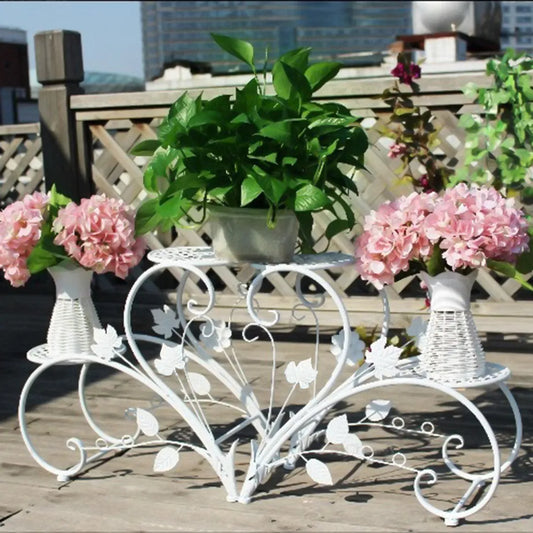 Classic Tall Plant Stand for Indoor and Outdoor - Homevalley.co.uk