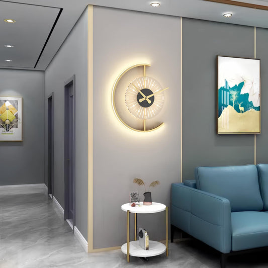 Clock Design LED Wall Lamp - Homevalley.co.uk