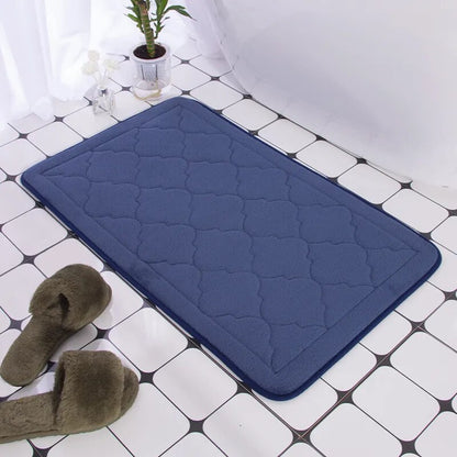Cobblestone Embossed Non-Slip Bathroom Mat – Stylish, Safe, and Available in Multiple Colors - Homevalley.co.uk
