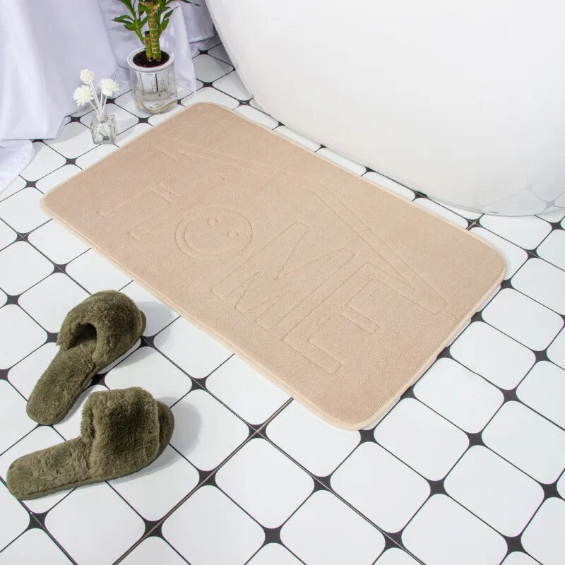 Cobblestone Embossed Non-Slip Bathroom Mat – Stylish, Safe, and Available in Multiple Colors - Homevalley.co.uk