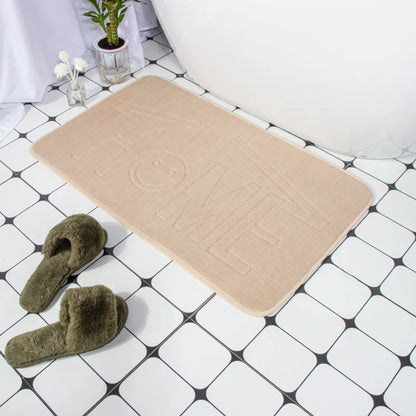 Cobblestone Embossed Non-Slip Bathroom Mat – Stylish, Safe, and Available in Multiple Colors - Homevalley.co.uk