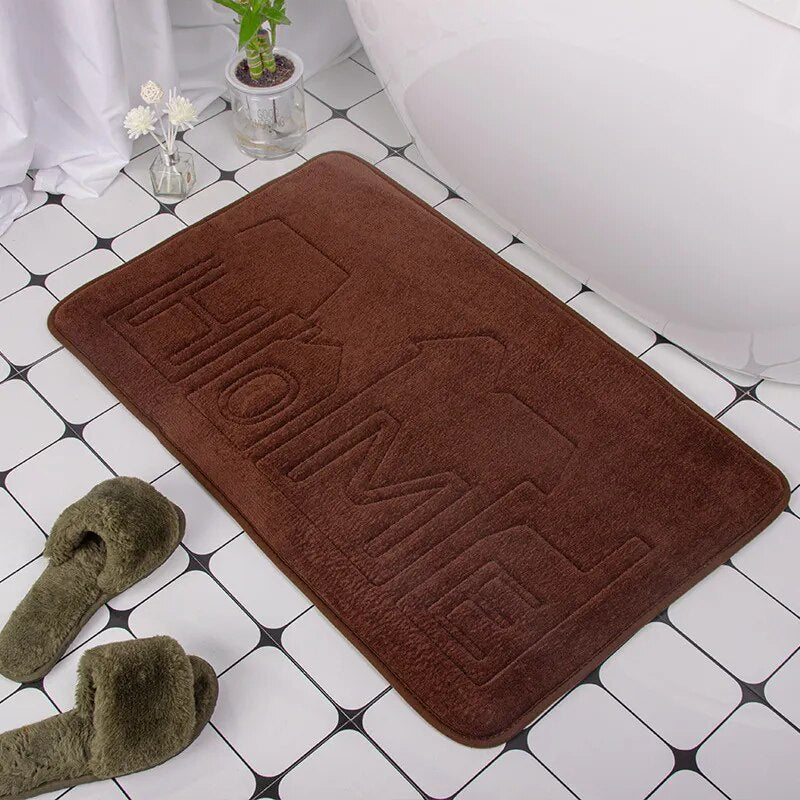 Cobblestone Embossed Non-Slip Bathroom Mat – Stylish, Safe, and Available in Multiple Colors - Homevalley.co.uk