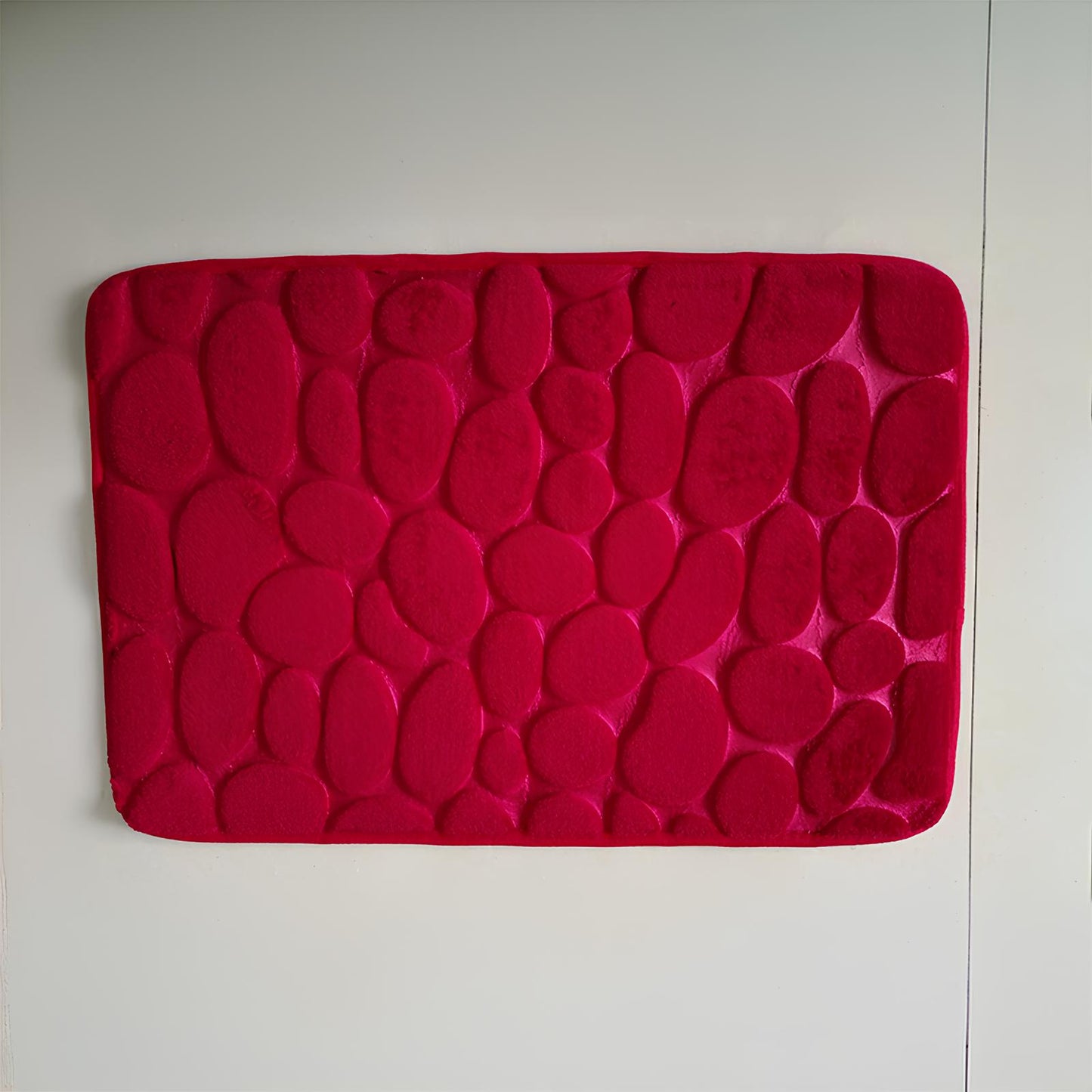 Cobblestone Embossed Non-Slip Bathroom Mat – Stylish, Safe, and Available in Multiple Colors - Homevalley.co.uk