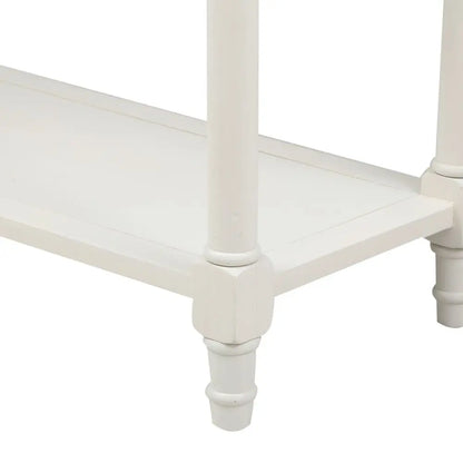 Console Table with Two Drawers and Bottom Shelf - Homevalley.co.uk