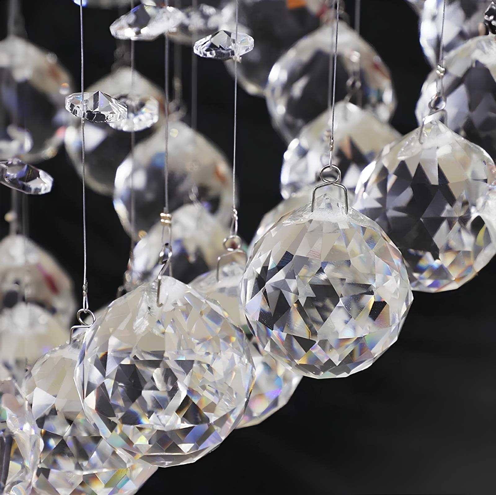 Crystal Raindrop Staircase Chandelier - Homevalley.co.uk