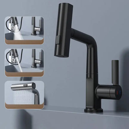 Digital display Waterfall Basin Faucet Sink Mixer - Homevalley.co.uk