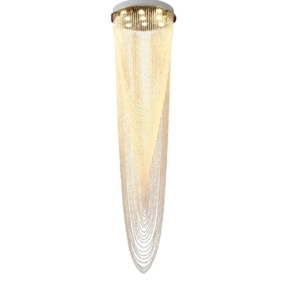 Duplex Crystal Staircase Chandelier - Homevalley.co.uk