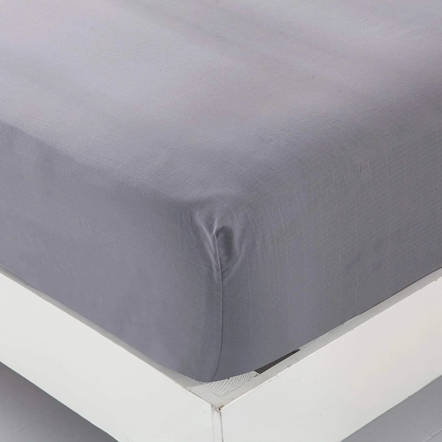 Earthing Grounding Fitted Sheet with Earth Connection Cable Pure Silver Fiber Conductive Bed Sheet - Homevalley.co.uk