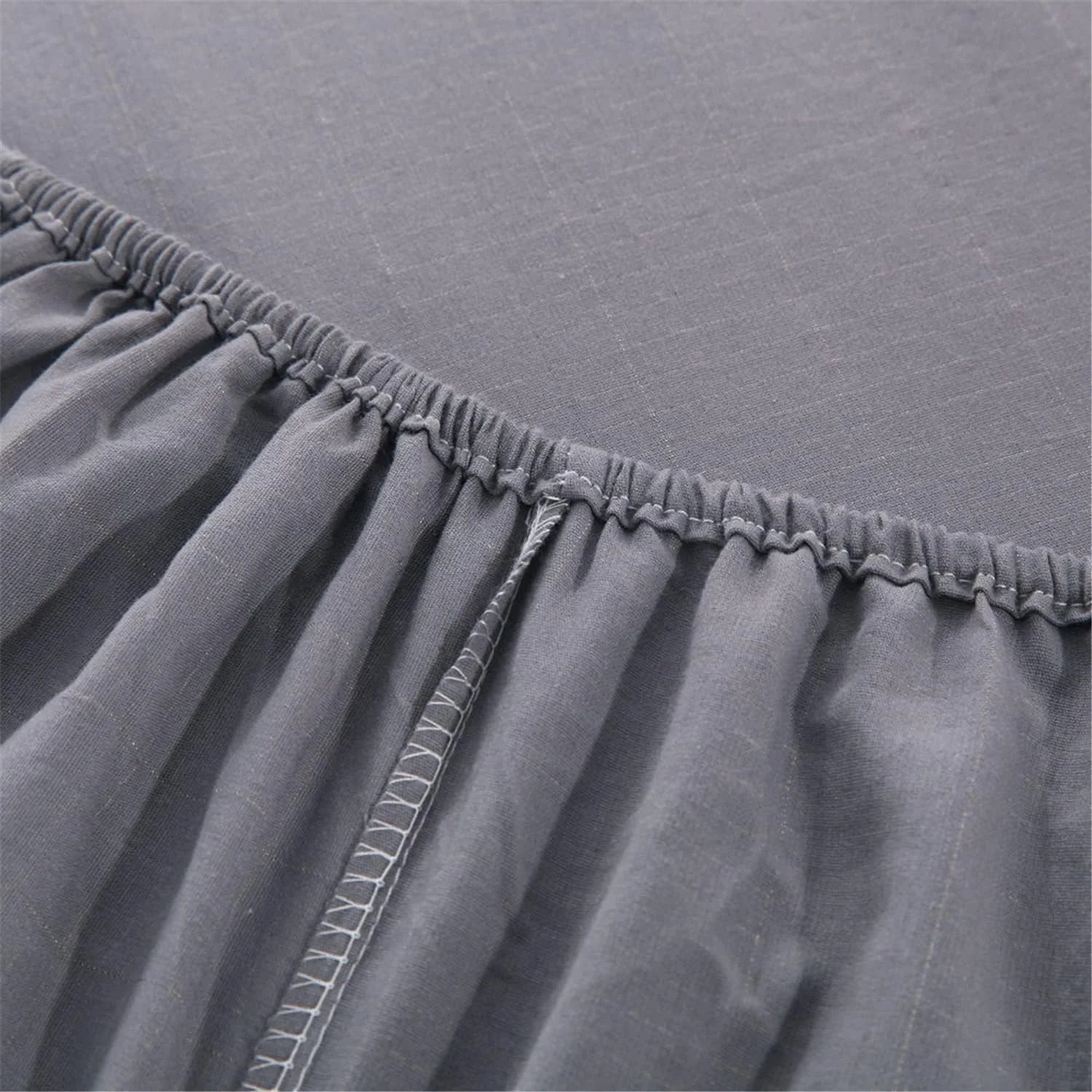 Earthing Grounding Fitted Sheet with Earth Connection Cable Pure Silver Fiber Conductive Bed Sheet - Homevalley.co.uk