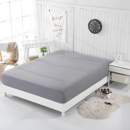 Earthing Grounding Fitted Sheet with Earth Connection Cable Pure Silver Fiber Conductive Bed Sheet - Homevalley.co.uk
