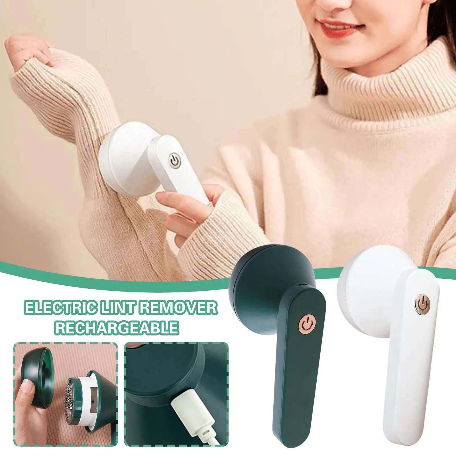 Electric Lint Remover Shaver - Homevalley.co.uk
